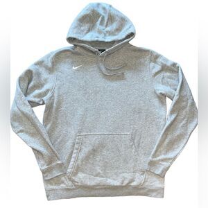 NIKE Sweatshirt Hoodie Grey Medium Unisex Activewear Women's